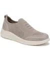 Bzees Timeless Bright X-training Washable Inspired Sneakers In Simply Taupe Stretch Knit Fabric