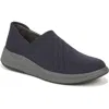 Bzees Triumph Womens Lifestyle Slip On Casual And Fashion Sneakers In Grey