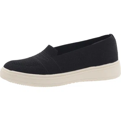 Bzees Valley Womens Padded Insole Knit Slip-on Sneakers In Multi