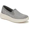 Bzees Wednesday Washable Slip Ons In Graphite Heathered Knit