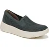 Bzees Wednesday Slip-on Platform Sneaker In Sage Leaf Heathered Knit Fabric