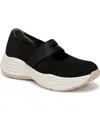 Bzees Intuition Knit Mary Jane In Black Knit Fabric