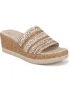 Bzees Runaway Washable Slide Wedge Sandals In Multi