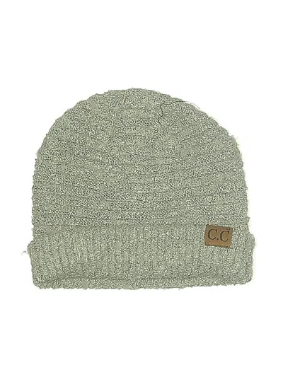Pre-owned C&c Beanie Hat In Gray