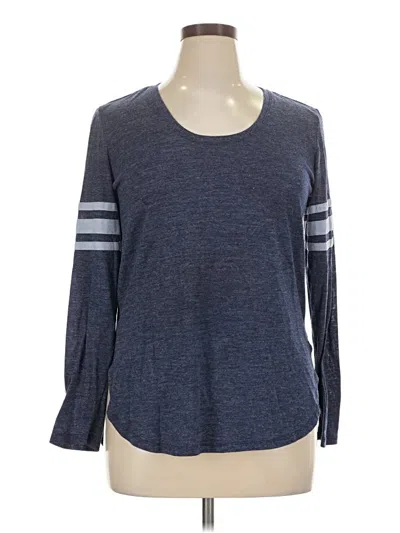 Pre-owned C&c California 3/4 Sleeve T-shirt In Gray