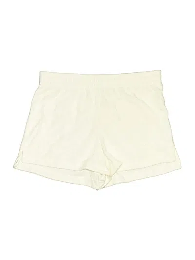 Pre-owned C&c California Athletic Shorts In Ivory
