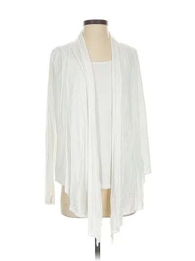 Pre-owned C&c California Cardigan Sweater In White