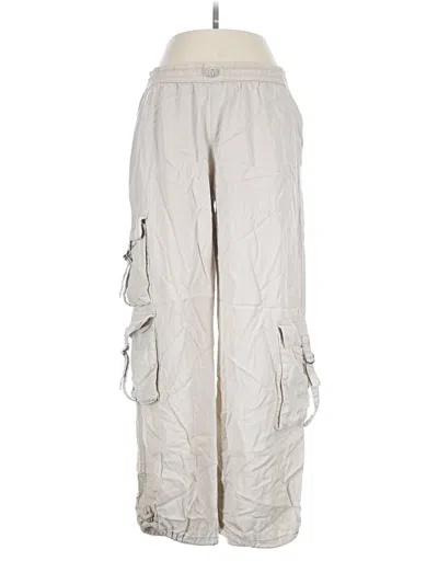 Pre-owned C&c California Cargo Pants In Ivory
