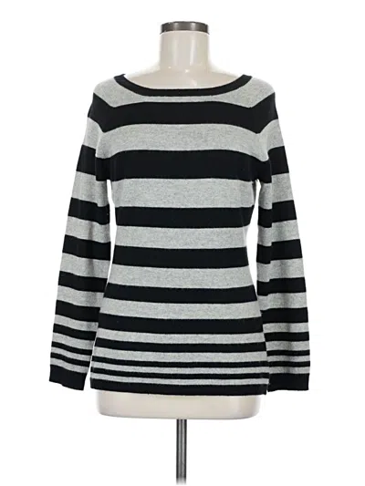 Pre-owned C&c California Cashmere Pullover Sweater In Silver