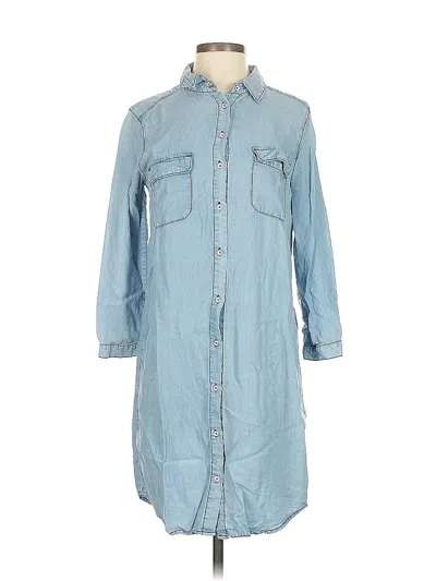 Pre-owned C&c California Casual Dress In Blue