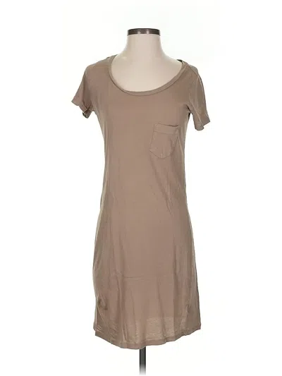 Pre-owned C&c California Casual Dress In Brown