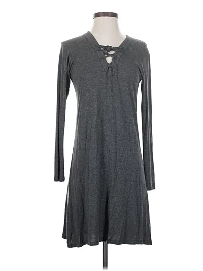 Pre-owned C&c California Casual Dress In Gray