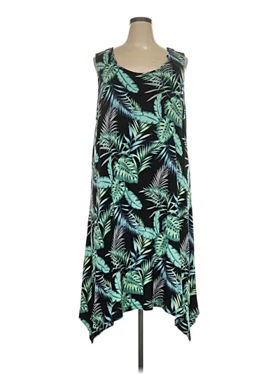 Pre-owned C&c California Casual Dress In Green