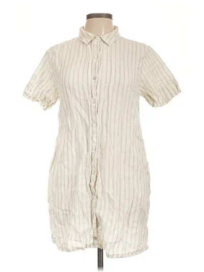 Pre-owned C&c California Casual Dress In Ivory