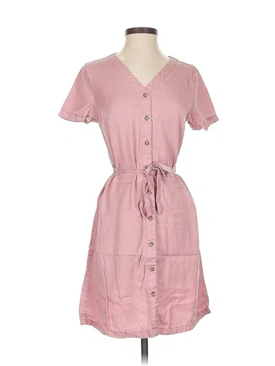 Pre-owned C&c California Casual Dress In Pink