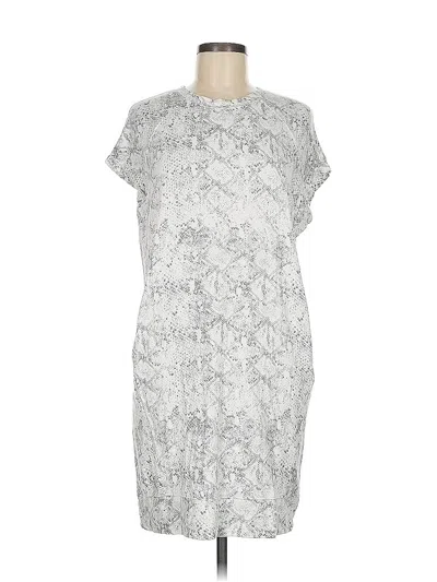 Pre-owned C&c California Casual Dress In Silver