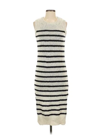 Pre-owned C&c California Casual Dress In White