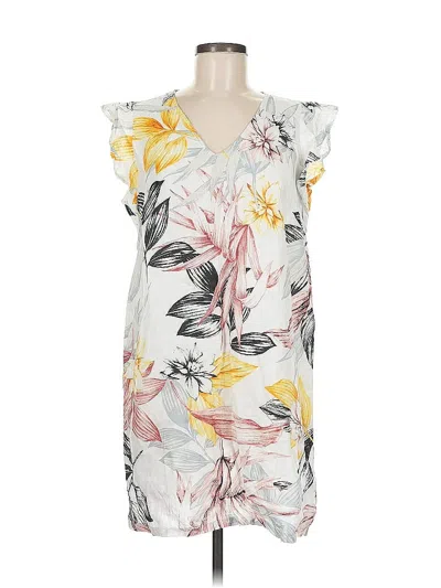 Pre-owned C&c California Casual Dress In White