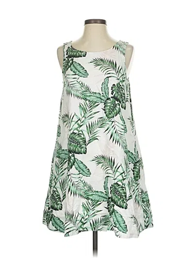 Pre-owned C&c California Casual Dress In White