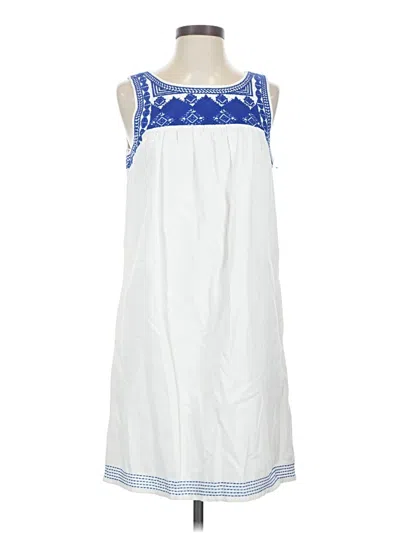 Pre-owned C&c California Casual Dress In White