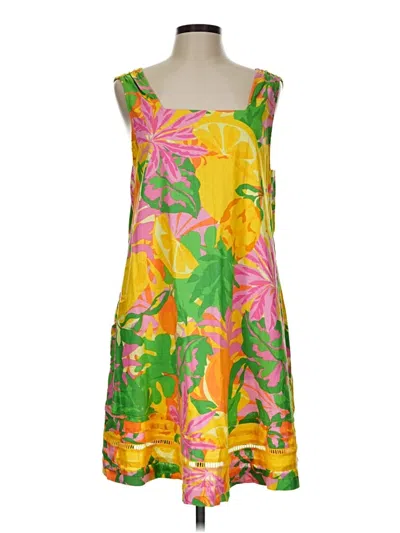 Pre-owned C&c California Casual Dress In Yellow
