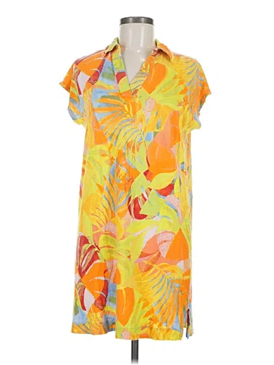 Pre-owned C&c California Casual Dress In Yellow