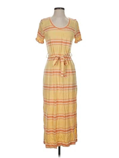 Pre-owned C&c California Casual Dress In Yellow