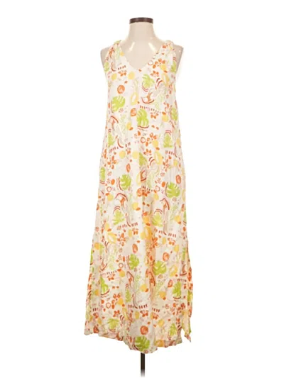 Pre-owned C&c California Casual Dress In Yellow