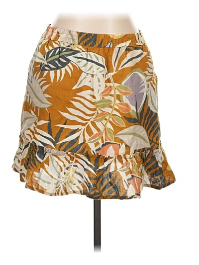 Pre-owned C&c California Casual Skirt In Brown