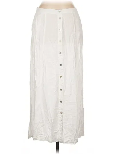 Pre-owned C&c California Casual Skirt In White
