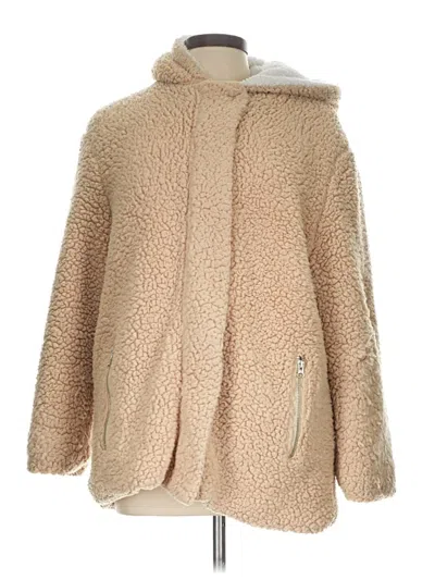 Pre-owned C&c California Coat In Tan