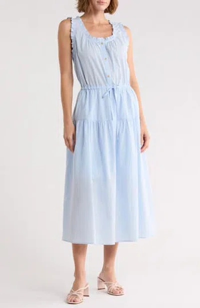 C&c California C & C California Deborah Scoop Tank Dress In Blue