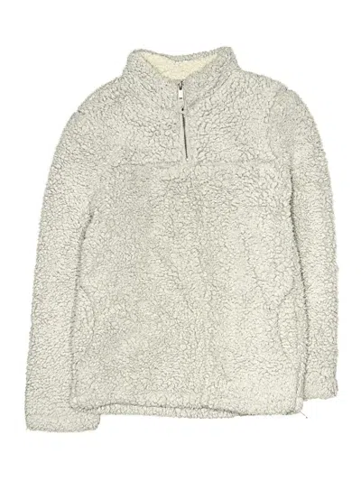 Pre-owned C&c California Kids' Fleece Jacket In Gray