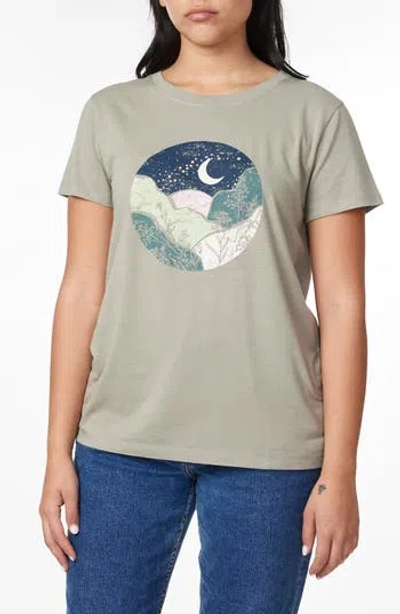 C&c California C & C California Julia Graphic T-shirt In Green