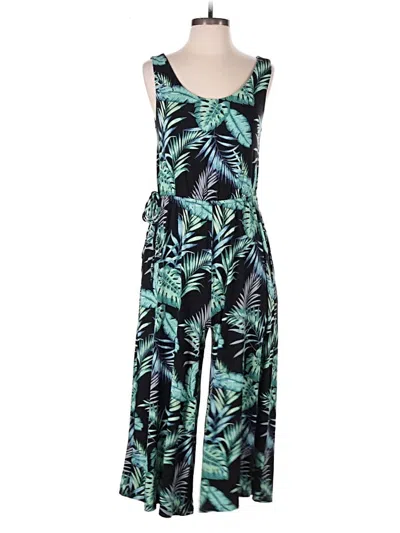 Pre-owned C&c California Jumpsuit In Green