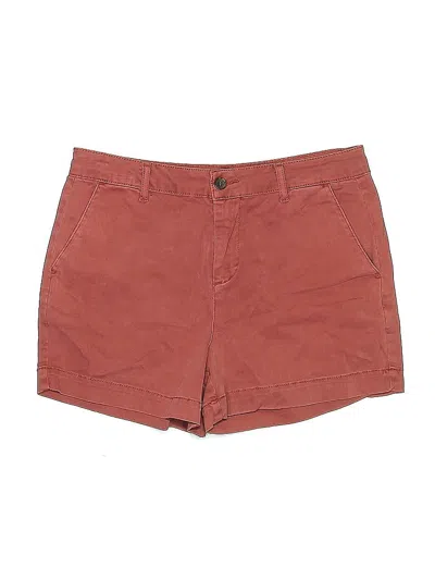 Pre-owned C&c California Khaki Shorts In Red