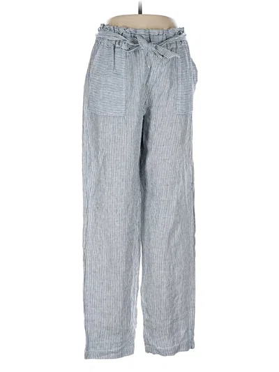 Pre-owned C&c California Linen Pants In Blue