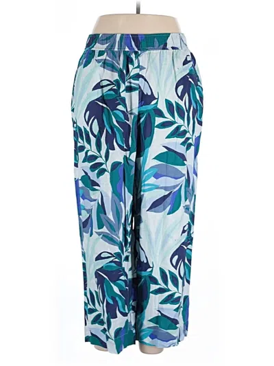 Pre-owned C&c California Linen Pants In Blue