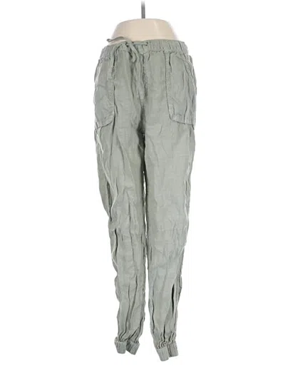 Pre-owned C&c California Linen Pants In Gray