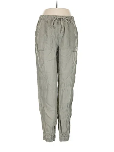 Pre-owned C&c California Linen Pants In Gray