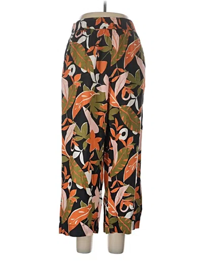 Pre-owned C&c California Linen Pants In Orange