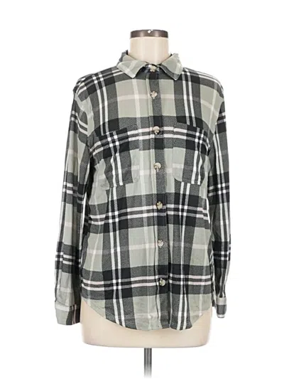 Pre-owned C&c California Long Sleeve Blouse In Gray