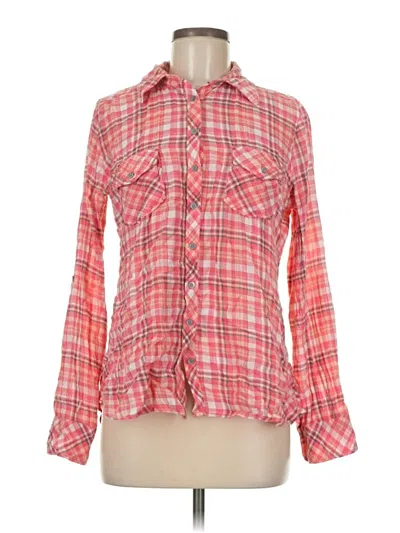 Pre-owned C&c California Long Sleeve Button Down Shirt In Pink