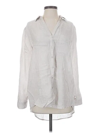 Pre-owned C&c California Long Sleeve Button Down Shirt In Silver