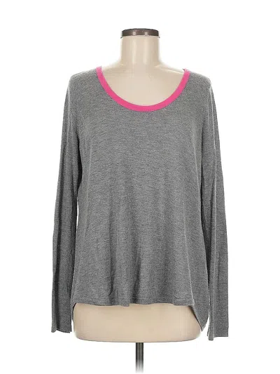 Pre-owned C&c California Long Sleeve T-shirt In Gray