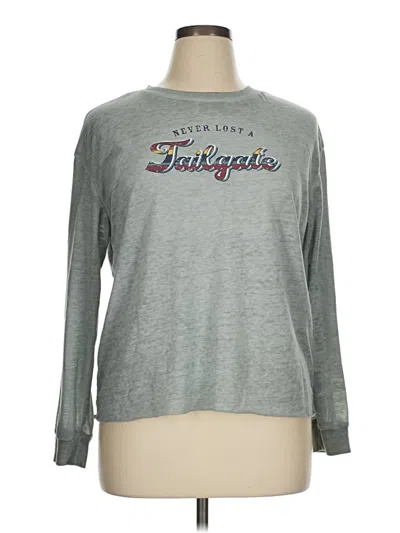 Pre-owned C&c California Long Sleeve T-shirt In Gray