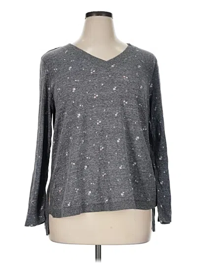 Pre-owned C&c California Long Sleeve T-shirt In Gray