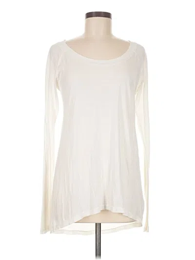 Pre-owned C&c California Long Sleeve T-shirt In White