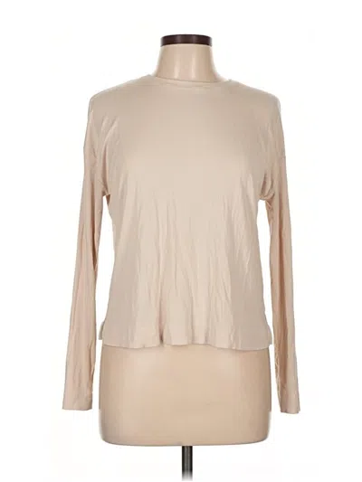 Pre-owned C&c California Long Sleeve Turtleneck In Tan