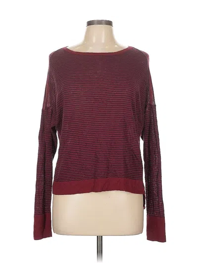 Pre-owned C&c California Pullover Sweater In Burgundy